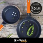 Padella BRA Alluminio Forgiato Ø 20 cm Nero Arancio