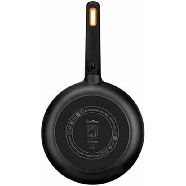 Padella BRA EFFICIENT PLUS Nero Alluminio Ø 20 cm