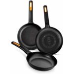 Padella BRA EFFICIENT PLUS Nero Alluminio Ø 20 cm