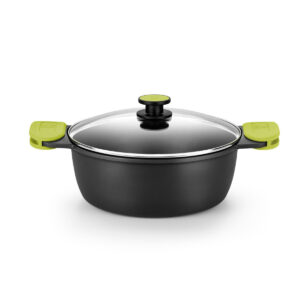 Casseruola BRA FOODIE     24CM Nero Ø 24 cm
