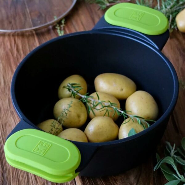 Casseruola BRA FOODIE     24CM Nero Ø 24 cm
