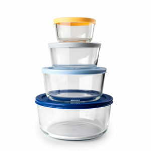 Set di 4 scatole porta pranzo Ibili 689200 Trasparente Plastica