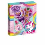 Set di Trucchi per Bambini Unicorn Love Leccalecca Bi EDT 9 Pezzi
