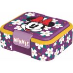 Contenitore per Sandwich Minnie Mouse Sunshine 18 x 16 x 6,5 cm