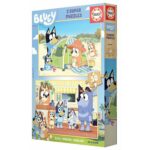 Set di 2 Puzzle Educa Legno 50 Pezzi