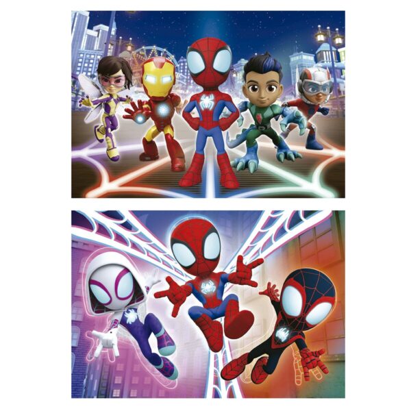 Set di 2 Puzzle Educa 16 Pezzi Duo