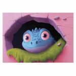 Set di 4 Puzzle Educa Friendly Dinosaurs