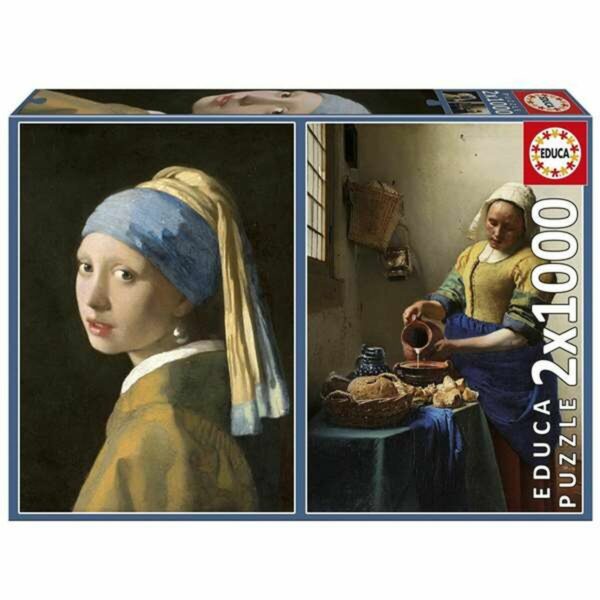 Puzzle Educa Vermeer (2 Unità)