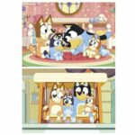 Set di 2 Puzzle Educa Bluey (2 Unità)