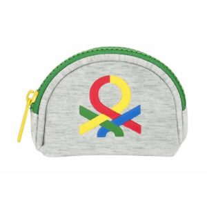 Portamonete Benetton Pop Grigio 9,5 x 7 x 3 cm