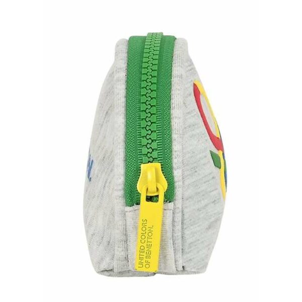 Portamonete Benetton Pop Grigio 9,5 x 7 x 3 cm