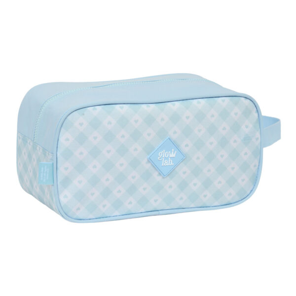 Scarpiera da Viaggio Glow Lab Cisnes Azzurro Chiaro 29 x 15 x 14 cm