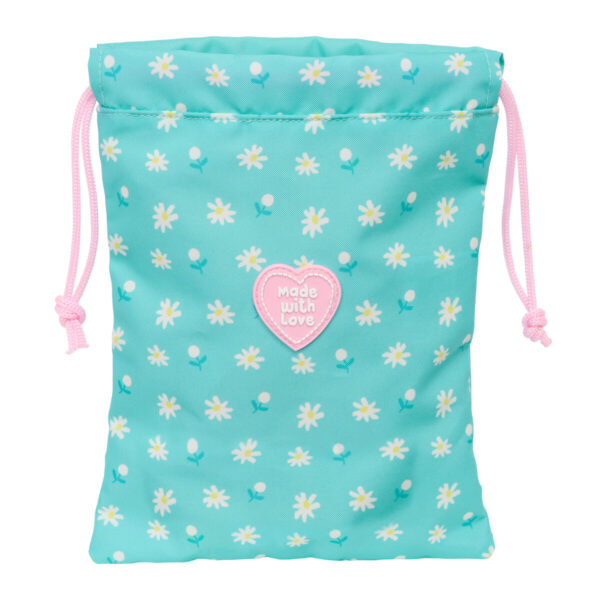 Portamerenda Peppa Pig Pretty flowers Giallo Menta