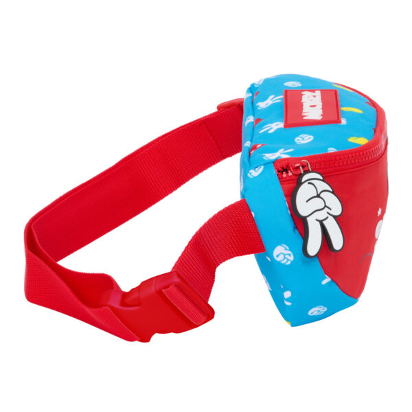 Marsupio Mickey Mouse Clubhouse Fantastic Azzurro Rosso 23 x 14 x 9 cm