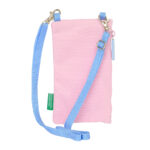 Portamonete Benetton Pink Borsa per Cellulare Rosa