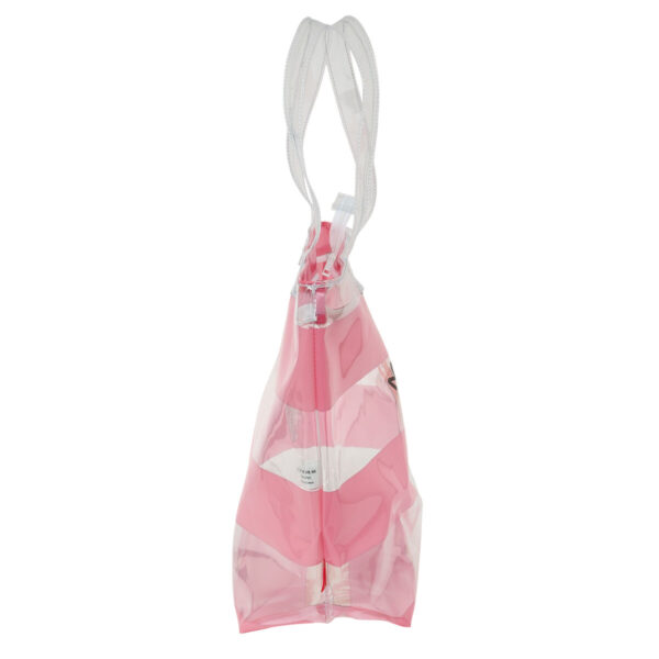 Borsa Donna Minnie Mouse Beach Rosa Trasparente