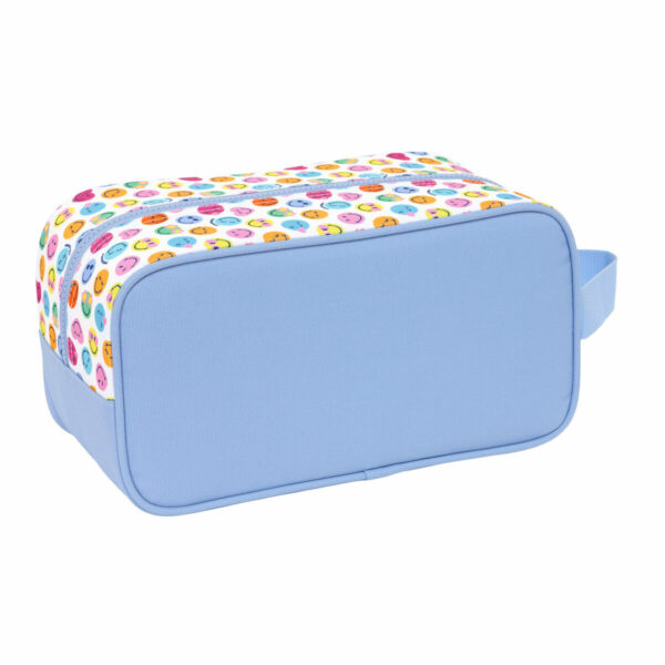 Scarpiera da Viaggio Smiley Joyful Multicolore Azzurro Chiaro 29 x 15 x 14 cm