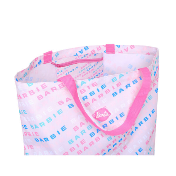 Borsa Donna Barbie Logomania Rosa chiaro 50 x 45 x 10 cm