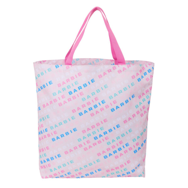 Borsa Donna Barbie Logomania Rosa chiaro 50 x 45 x 10 cm