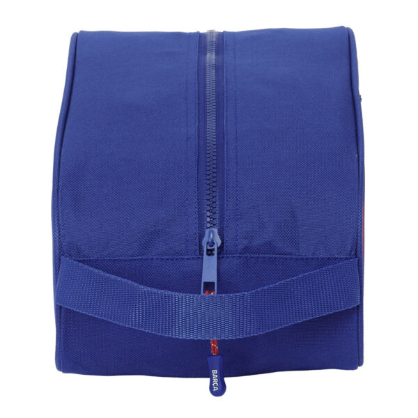 Scarpiera da Viaggio F.C. Barcelona Rosso Granato Blu Marino 34 x 15 x 18 cm