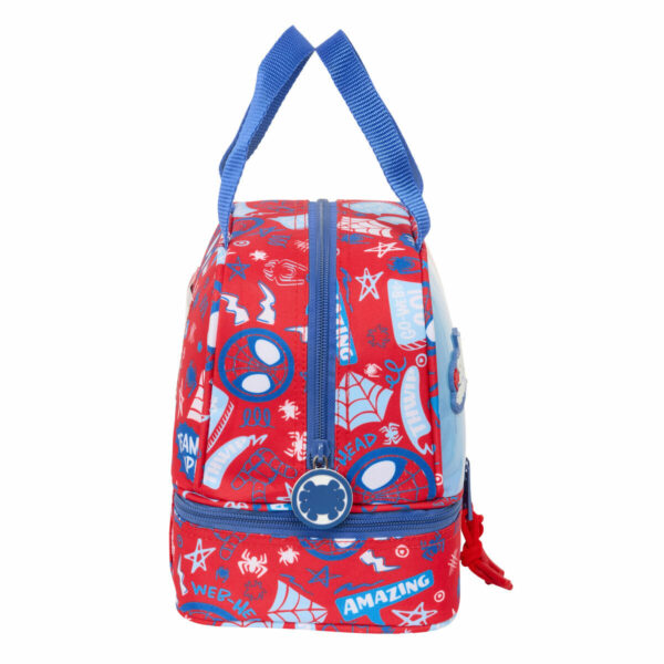 Portamerenda Spider-Man Rescue Azzurro Rosso 20 x 20 x 15 cm