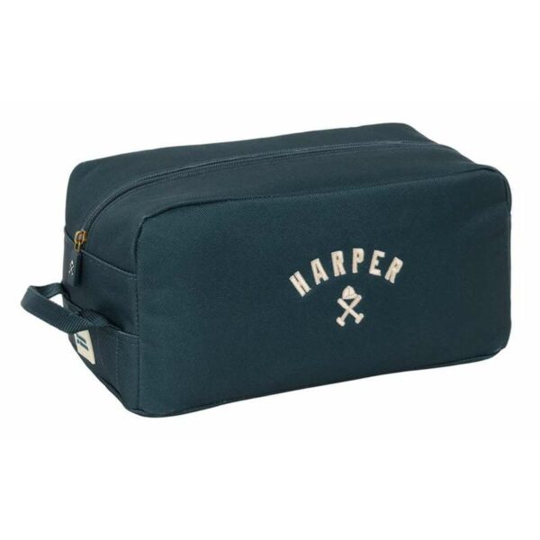 Scarpiera da Viaggio Harper & Neyer Blu Marino 34 x 15 x 18 cm