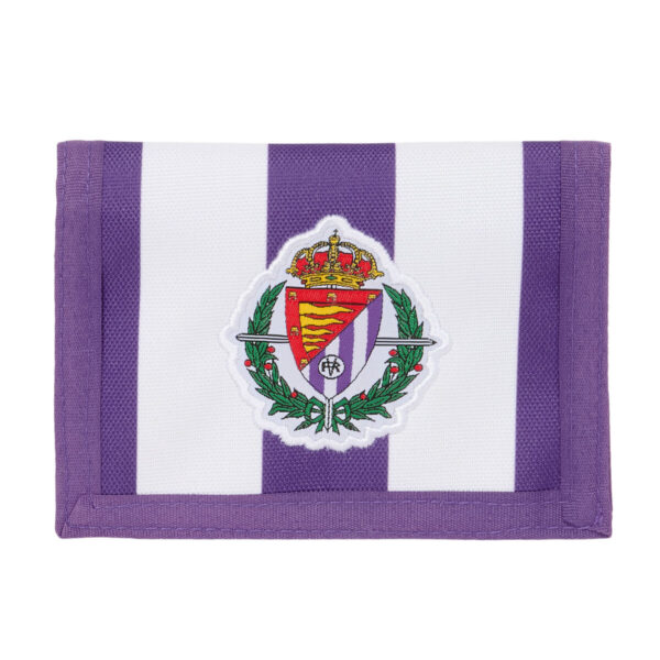 Portafogli Uomo Real Valladolid C.F. Bianco Viola