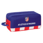 Scarpiera da Viaggio Atlético Madrid Azzurro Bianco Rosso 34 x 15 x 18 cm