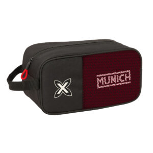 Scarpiera da Viaggio Munich Vulcan Nero 29 x 15 x 14 cm