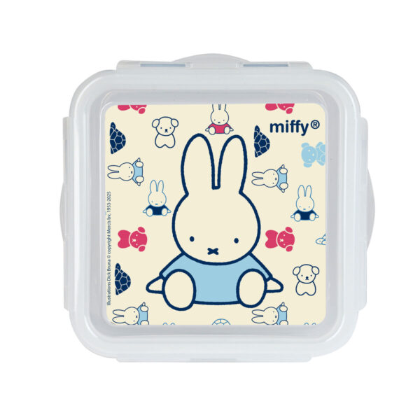 Porta pranzo Miffy Buddy Beige Poliestere 13 x 7.5 x 13 cm