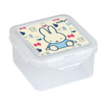 Porta pranzo Miffy Buddy Beige Poliestere 13 x 7.5 x 13 cm