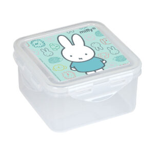 Porta pranzo Miffy Friends Azzurro Poliestere 13 x 7.5 x 13 cm