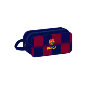Scarpiera da Viaggio F.C. Barcelona Azzurro Rosso Granato 29 x 15 x 14 cm