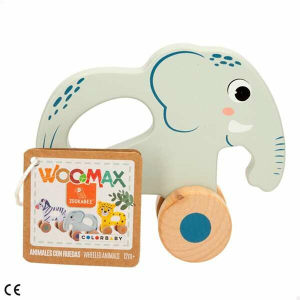 Giocattolo da trascinamento Colorbaby 13 x 5 x 12,5 cm