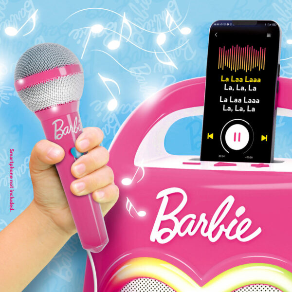 Microfono Karaoke Barbie