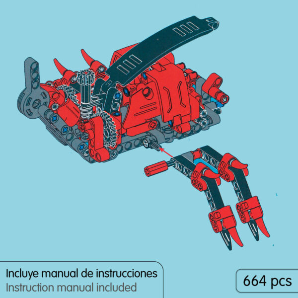 Set di Costruzioni IM Master 664 Pezzi