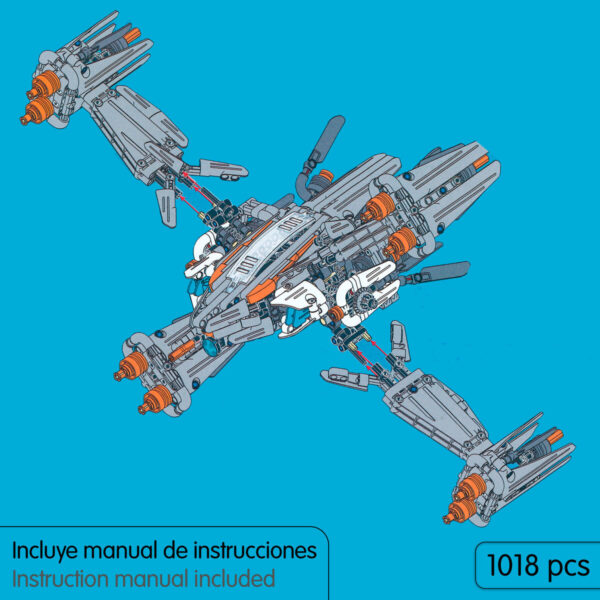 Set di Costruzioni IM Master 1018 Pezzi