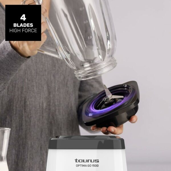 Frullatore Taurus 912471000 Bianco Nero 1500 W 1,5 L