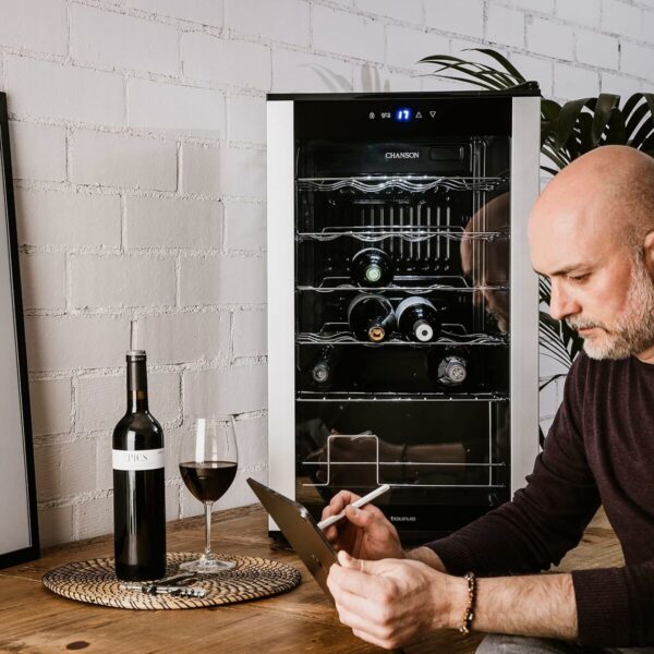 Enoteca Taurus CHANSON 24 43 x 45 x 74 cm Grigio