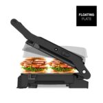 Piastra Grill Elettrica Taurus Acciaio 1000 W