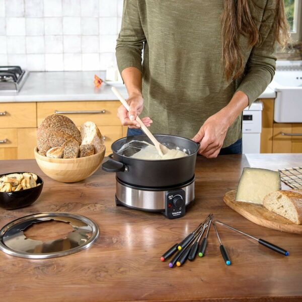 Fonduta Taurus FF2 Nero Argentato 1000 W