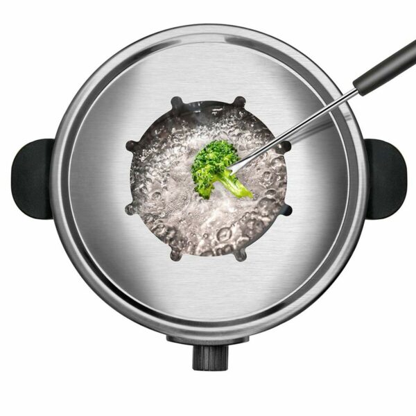 Fonduta Taurus FF2 Nero Argentato 1000 W