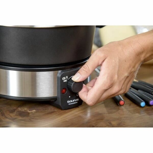 Fonduta Taurus FF2 Nero Argentato 1000 W