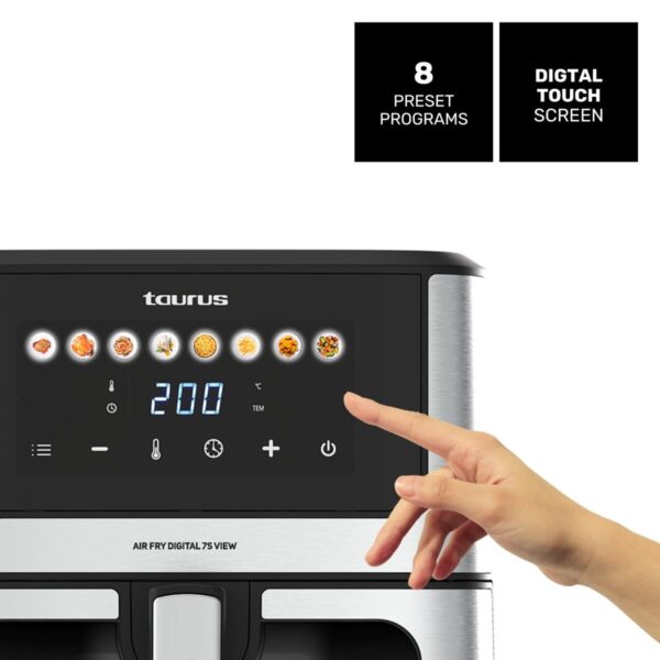Friggitrice ad Aria Taurus 973999000 Nero