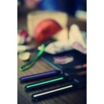 Coltello da Dolce Arcos Nero Fucsia Acciaio inossidabile polipropilene