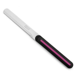 Coltello da Dolce Arcos Nero Fucsia Acciaio inossidabile polipropilene