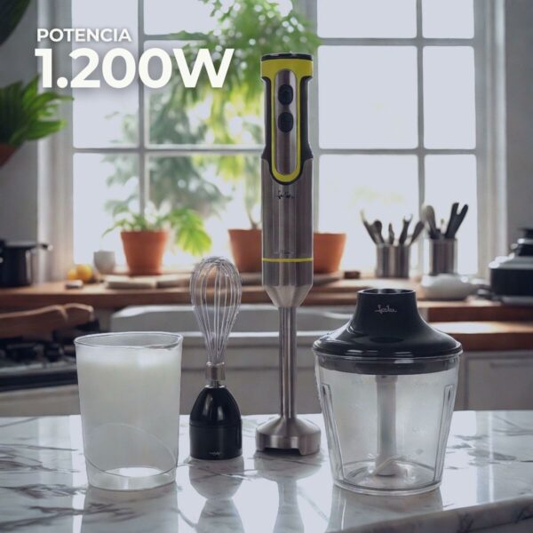 Frullatore ad Immersione JATA JEBT1789 Grigio 1200 W