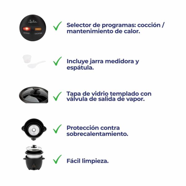 cuociriso JATA JEAR2528 1000 W