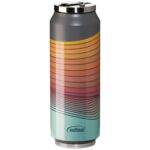 Thermos da Viaggio Inoxibar 61267 RED WAVES Rosso 700 ml
