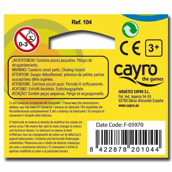 Gioco di abilità Cayro Multicolore